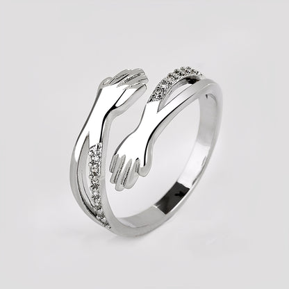 Fern – Bague Hug Diamantée