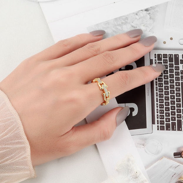 Chloe – Bague Dorée