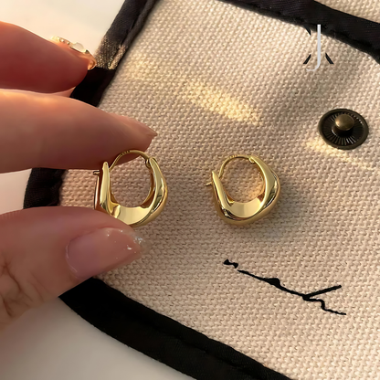 Eva – Boucles d’Oreilles Géométriques Irrégulières