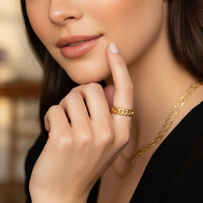 Mira – Bague Maillons Contemporains