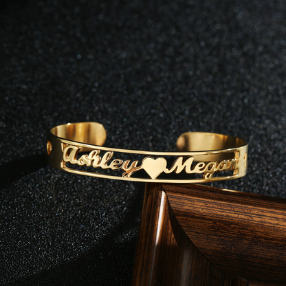 Bracelet personnalisé - Manchette personnalisée