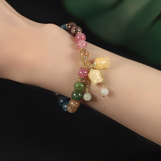 Talia – Bracelet Énergie Pierres Naturelles