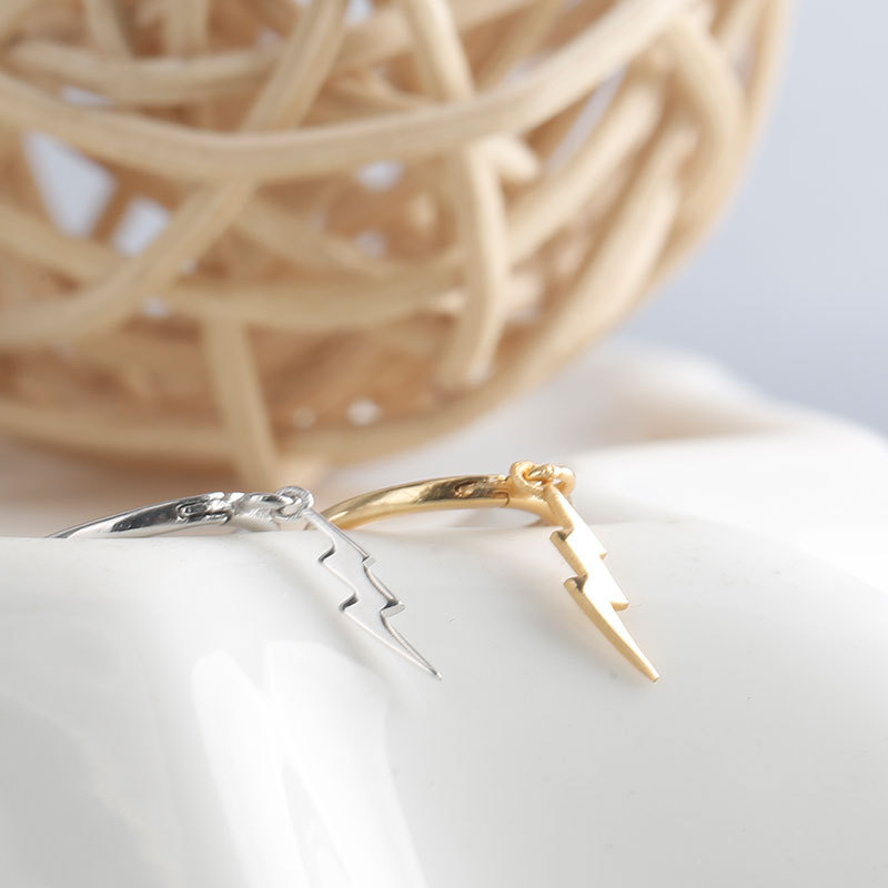 Boucles d'oreilles Lightning Hoop - Boucles d'oreilles Lightning Bolt
