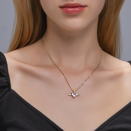 Collier Ailes d'Amour - Collier Cœurs et Ailes
