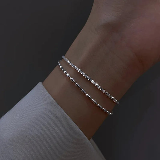 Kylie – Bracelet Glamour Étincelant en Zircon