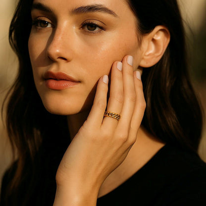 Mira – Bague Maillons Contemporains