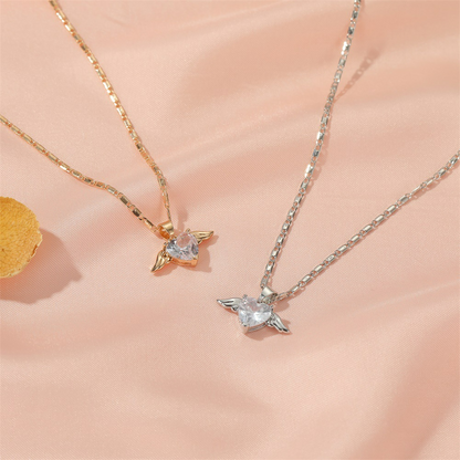 Collier Ailes d'Amour - Collier Cœurs et Ailes