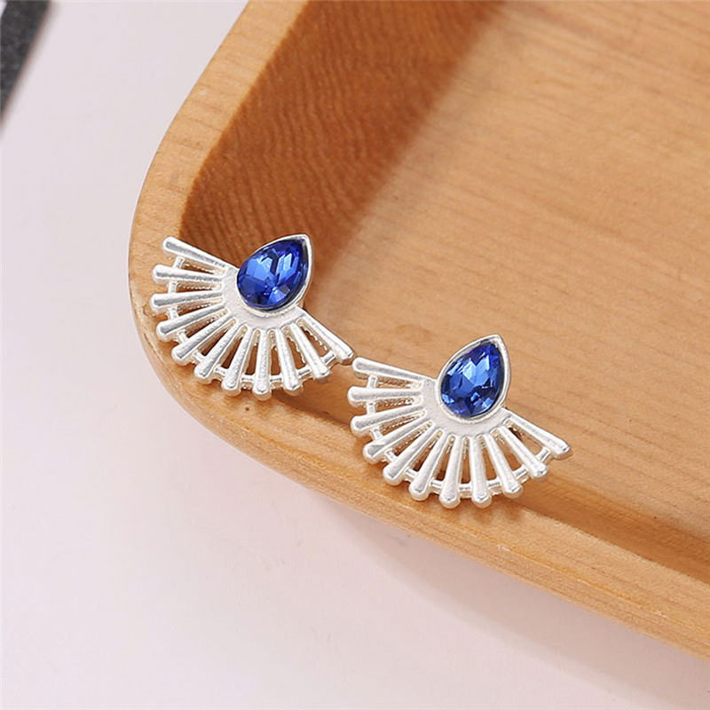 Boucles d'oreilles éventail Art Déco - Boucles d'oreilles bohème