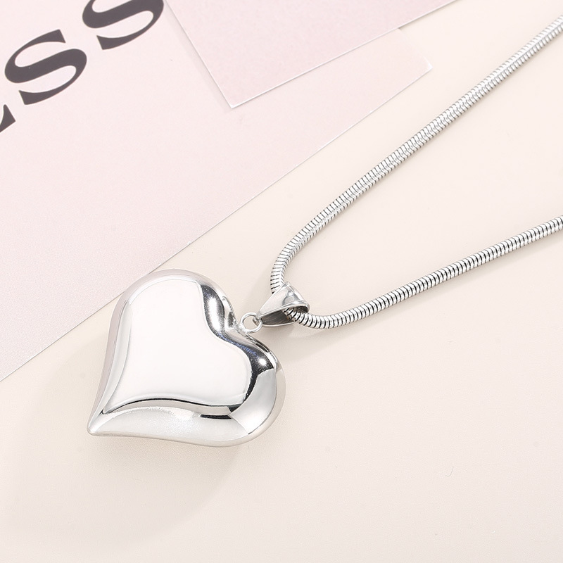 Cœur Grand - Collier d'Amour Romantique