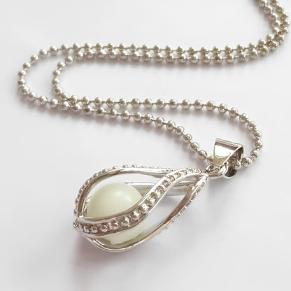 Arielle – Collier Goutte Lumineuse de Sirène