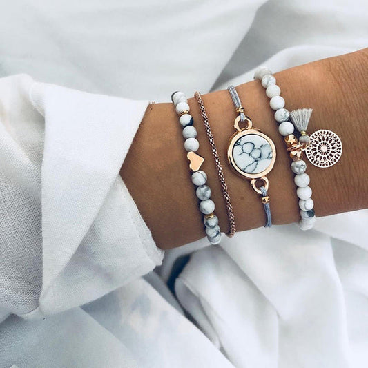Nola – Ensemble Bracelets Luxe Intemporel