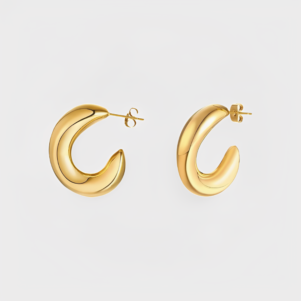 Terra – Boucles d'oreilles Courbe Sirène