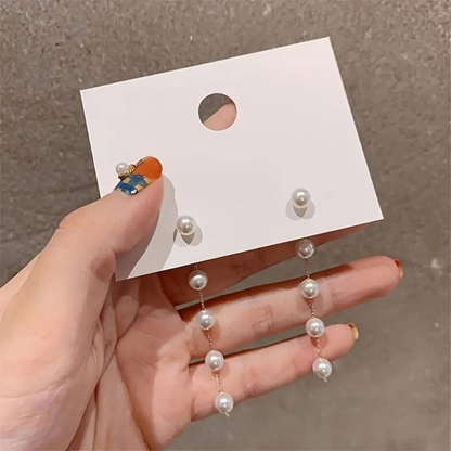Boucles d'oreilles Statement perles goutte