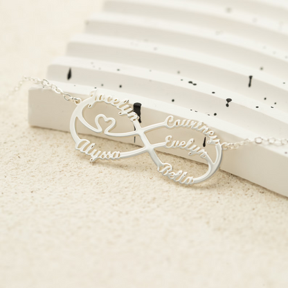 Collier Infini Personnalisé - Collier à Nom Infini