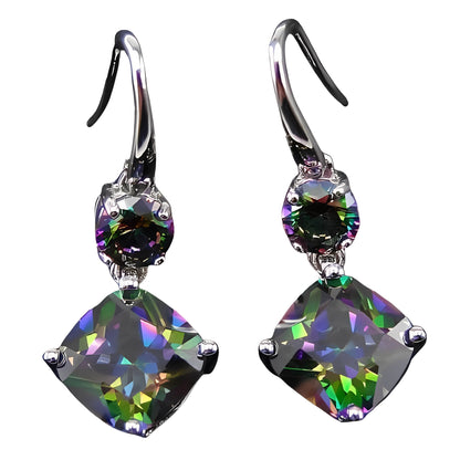 Cassandre – Boucles en Topaze Mystique