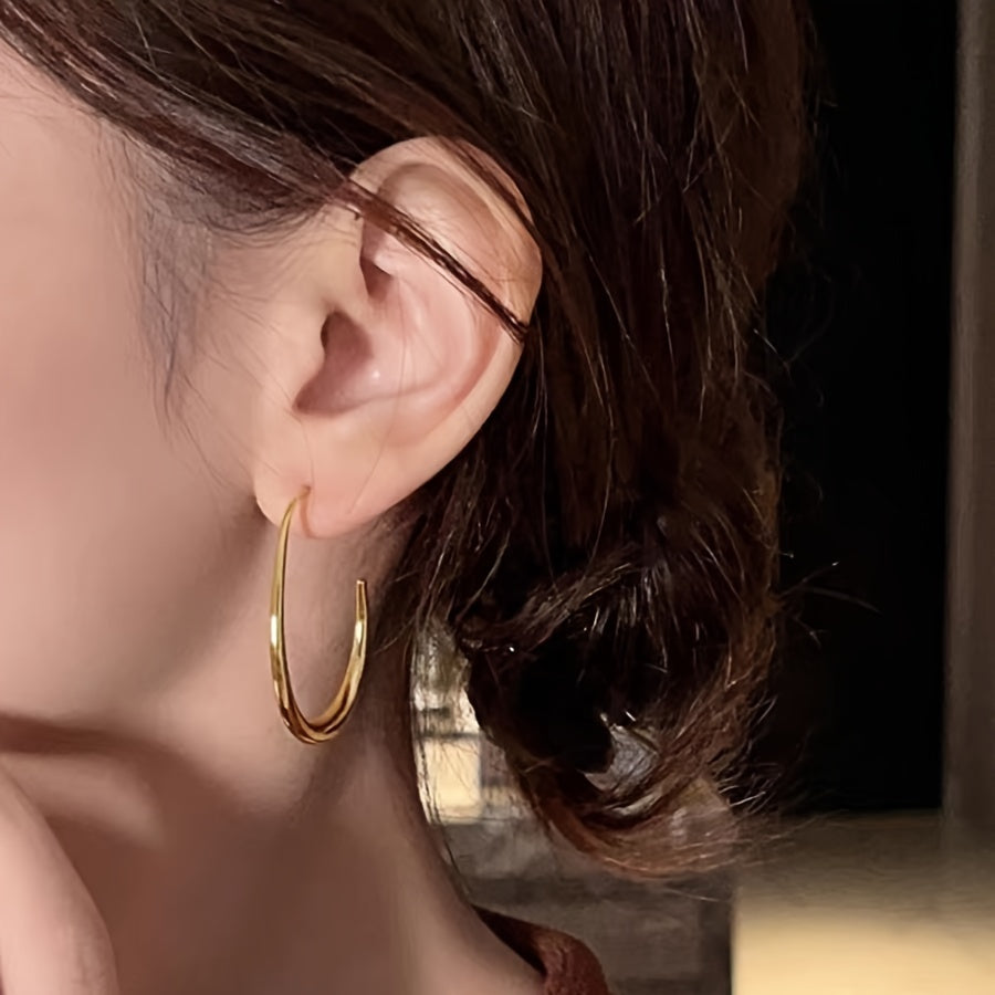 Kim – Boucles d’Oreilles Goutte avec une Touche de Luxe