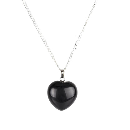 Alma – Collier Cœur en Cristal Naturel