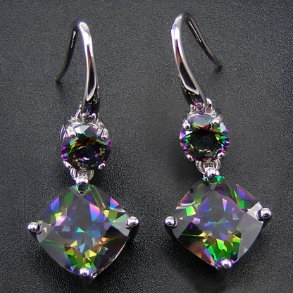 Cassandre – Boucles en Topaze Mystique