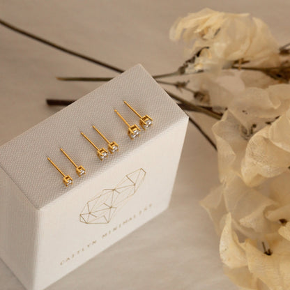 Booker – Set de Boucles d’Oreilles Diamant