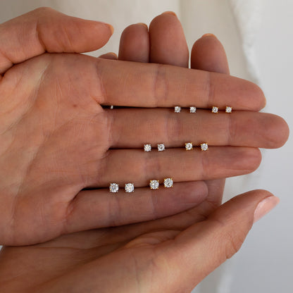 Booker – Set de Boucles d’Oreilles Diamant