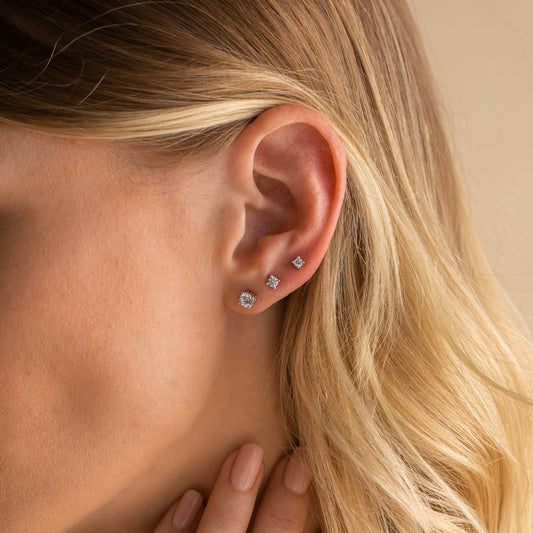 Booker – Set de Boucles d’Oreilles Diamant