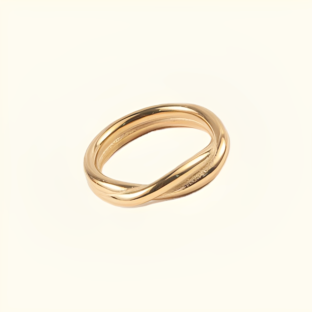Amaya – Bague Double Anneau Élégante