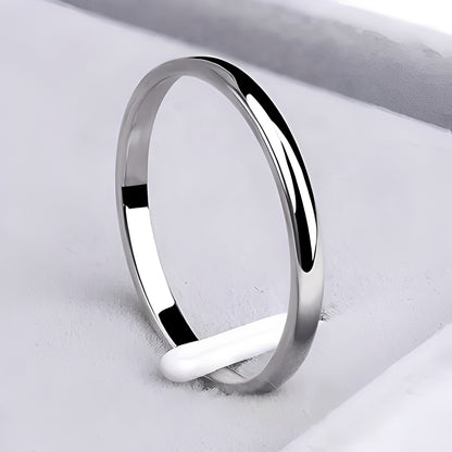 Jasmine – Bague Classique en Or et Argent