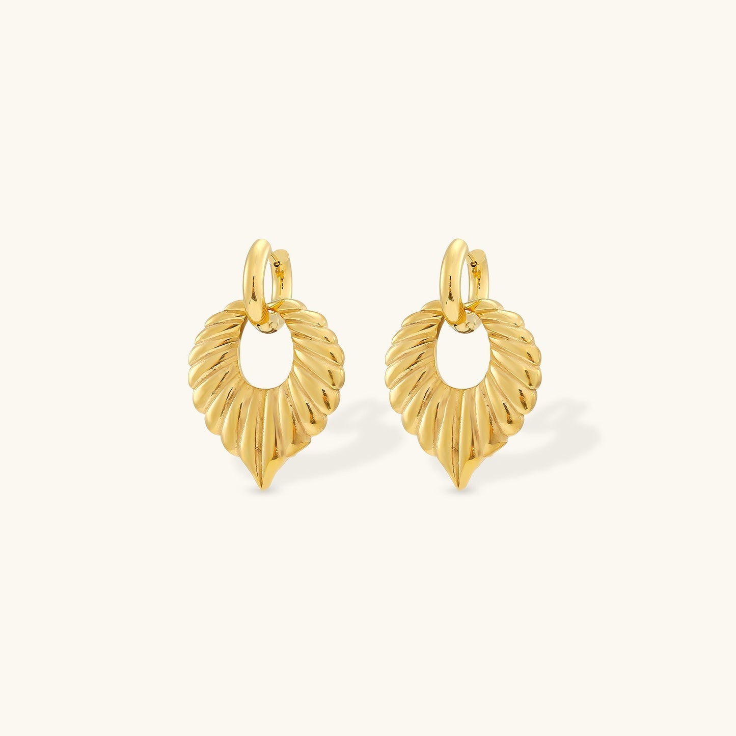 Hera – Boucles d’Oreilles Feuille Élégantes