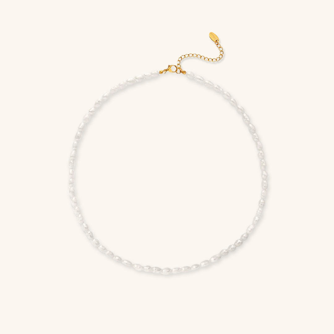 Avaria - Collier ras du cou en perles d'eau douce