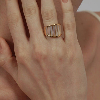 Marise – Bague Décorative Pinctada