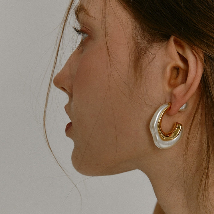 Yoona – Boucles d'oreilles Perle