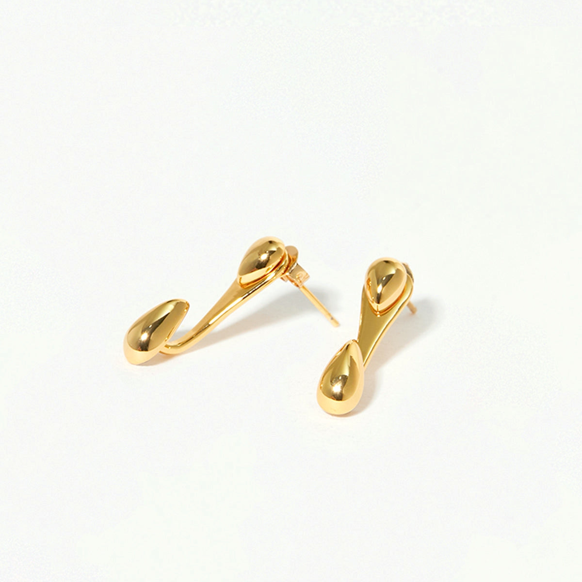 Nowee – Boucles d'oreilles puces goutte d'eau