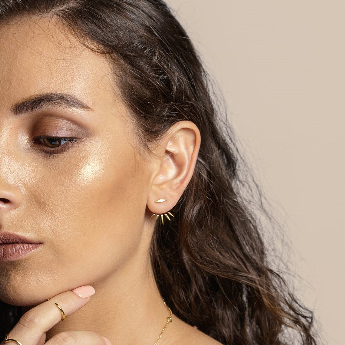 Spike Earrings - Boucles d'oreilles minimalistes
