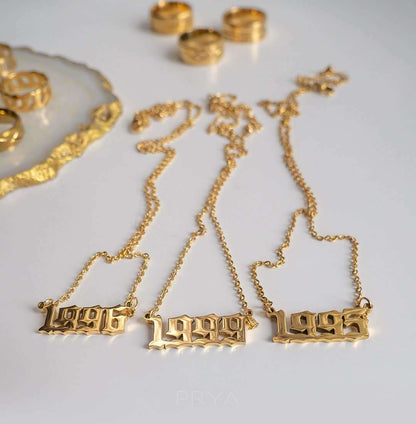 Emma – Collier Année de Naissance