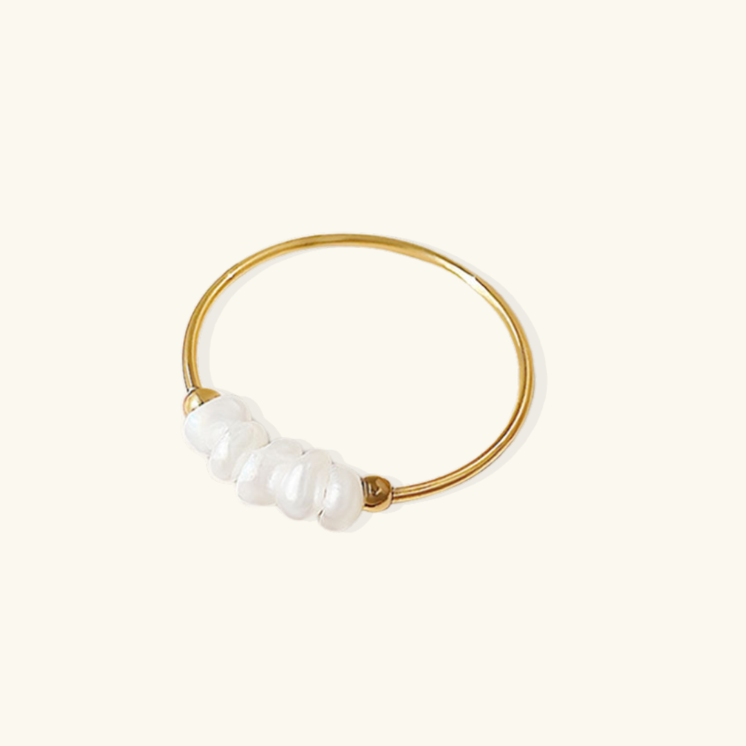 Soline – Bague Perle Baroque Lumineuse