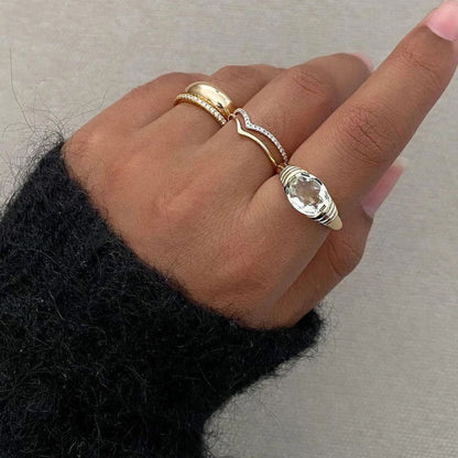 Beatrice – Bague “Engagement” 18 K Or