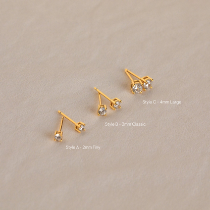 Booker – Set de Boucles d’Oreilles Diamant