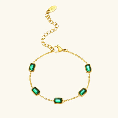 Emeraude – Bracelet Femme en Titane