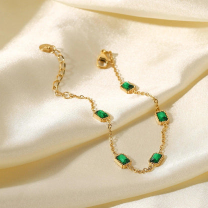Emeraude – Bracelet Femme en Titane