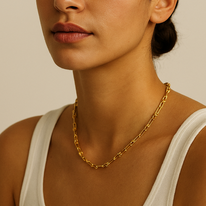 Charlie – Collier Chaîne en Or