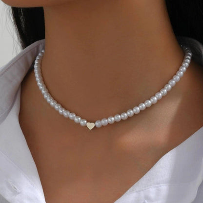 Alinna – Collier Cœur Pêche Design Spécial