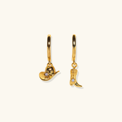Fely – Boucles d’Oreilles Charme Cowgirl
