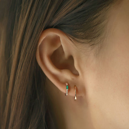 Queenie - Boucles d'oreilles - Huggie tyre