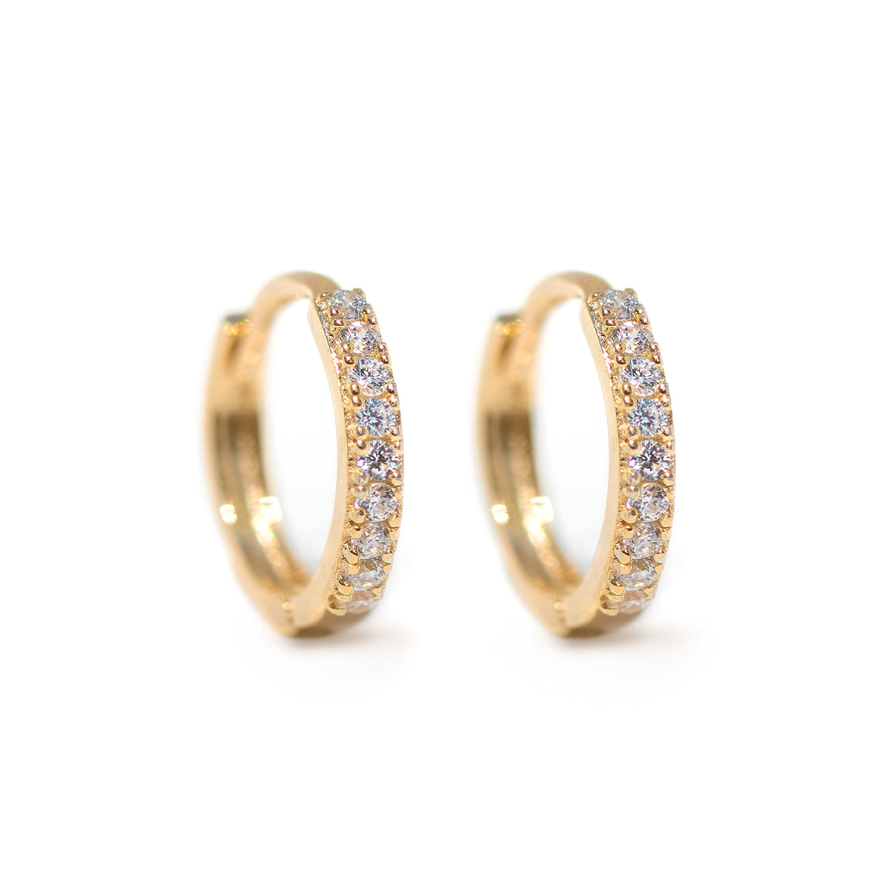 Jantes serrées avec pavé de cristal fin
