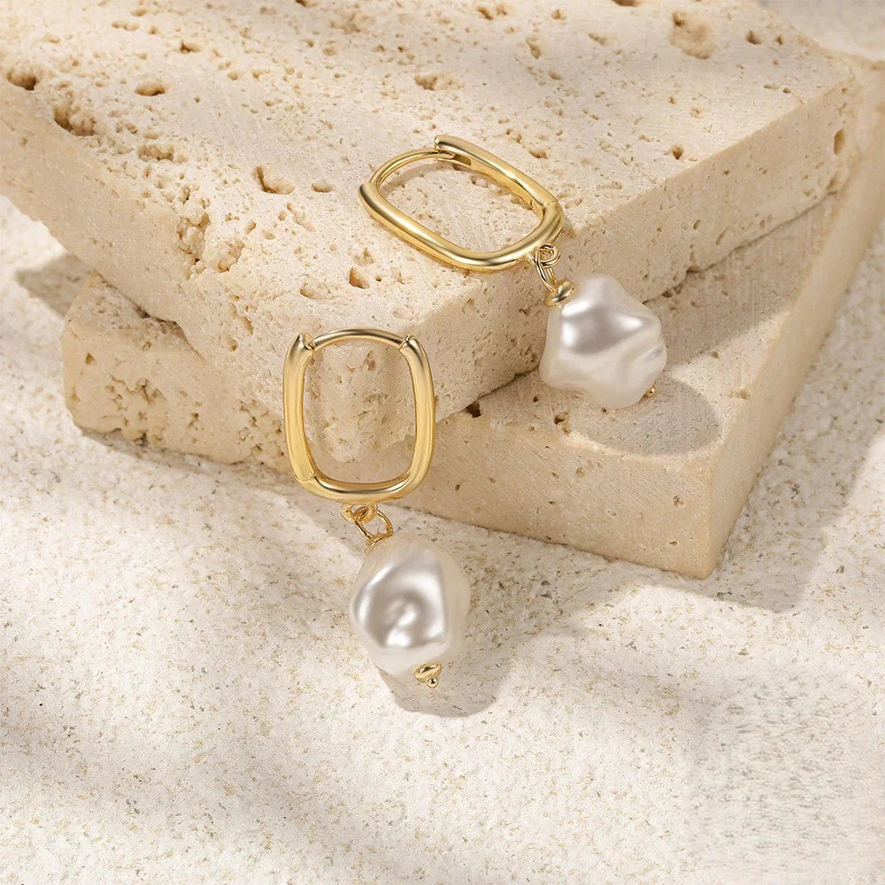 Denise – Boucles d’Oreilles en Perles d’Eau Douce Naturelles