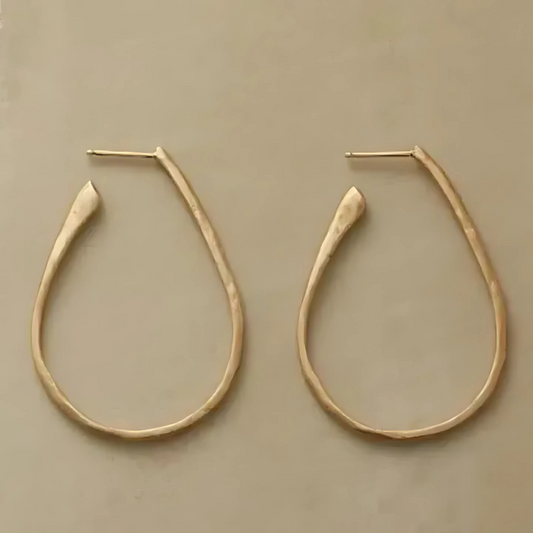 Livia – Créoles Vintage Dorées Élégantes