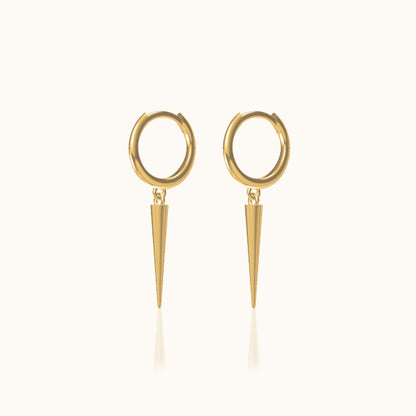 Kamala - Boucles d'oreilles à pointes angulaires