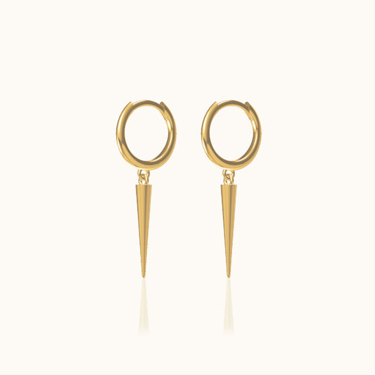 Kamala - Boucles d'oreilles à pointes angulaires