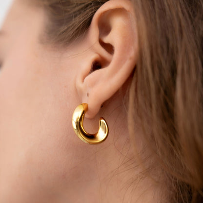 Terra – Boucles d'oreilles Courbe Sirène