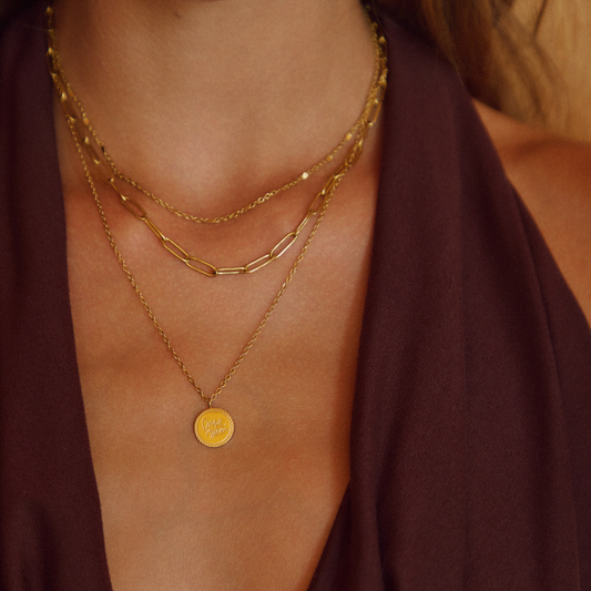 Geya – Collier à Pièces Superposées